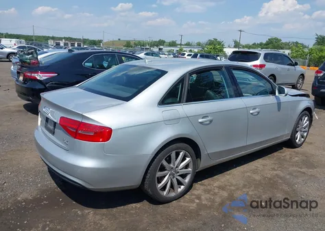 2013 Audi A4 2.0T Premium из США, поврежденный, VIN WAUFFAFL1DN041937